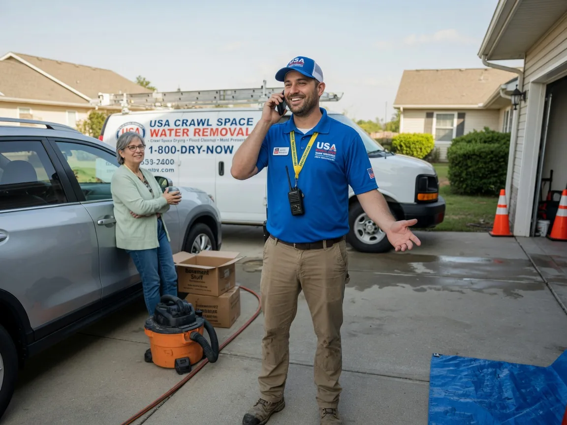 Crawl Space Water Removal Goodrich, TX FAQs